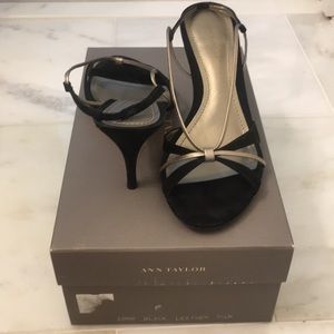 Ann Taylor “Emma” heeled sandal